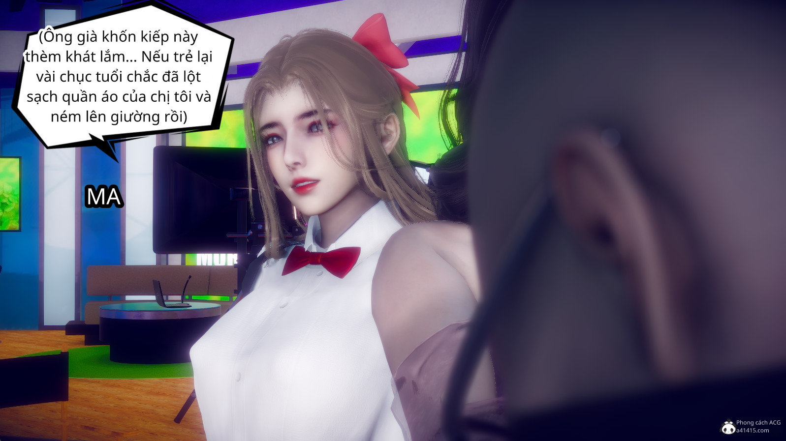 HentaiVN.net - Ảnh 44 - Tiểu Sử Trần Kiều An - Chap 13: Trao đổi mờ ám - liveshow ngoại truyện