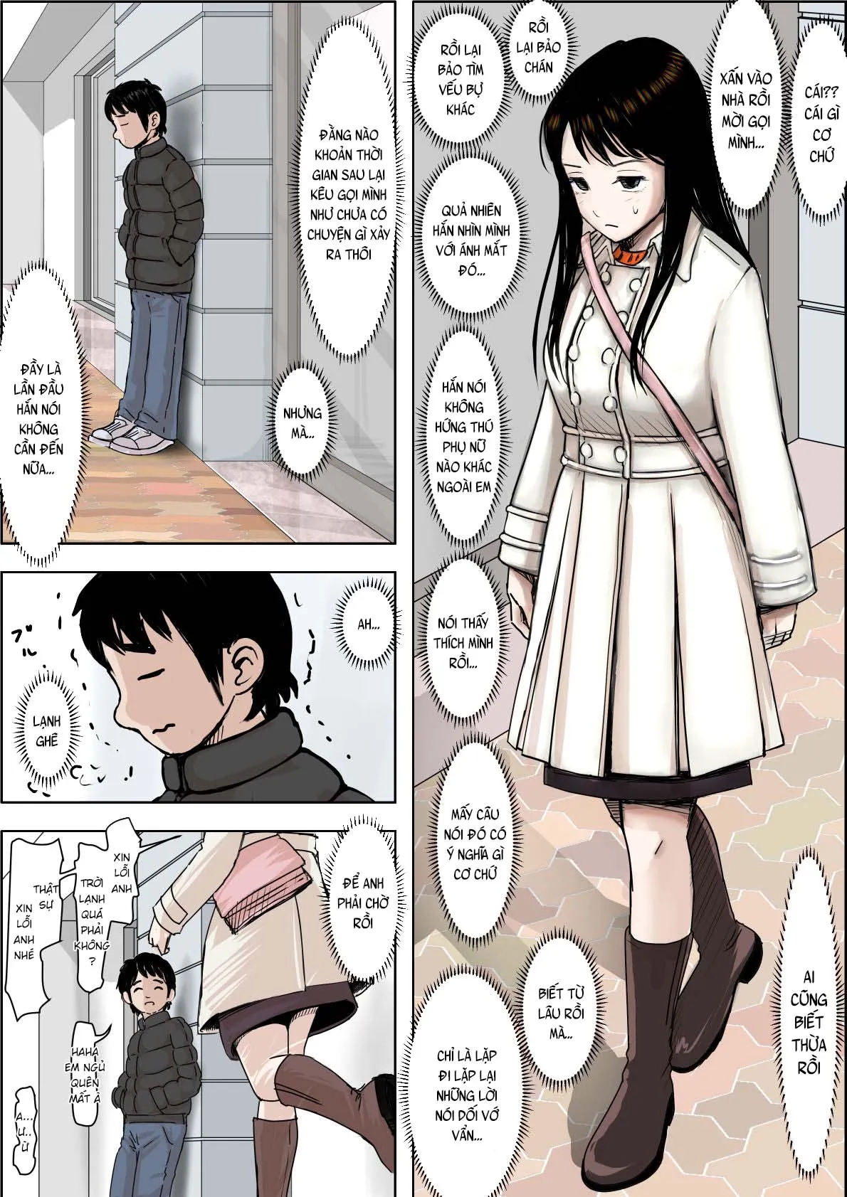 HentaiVN.net - Ảnh 25 - Charao ni Netorare - Route 2 Vol 4.5 - Chap 1