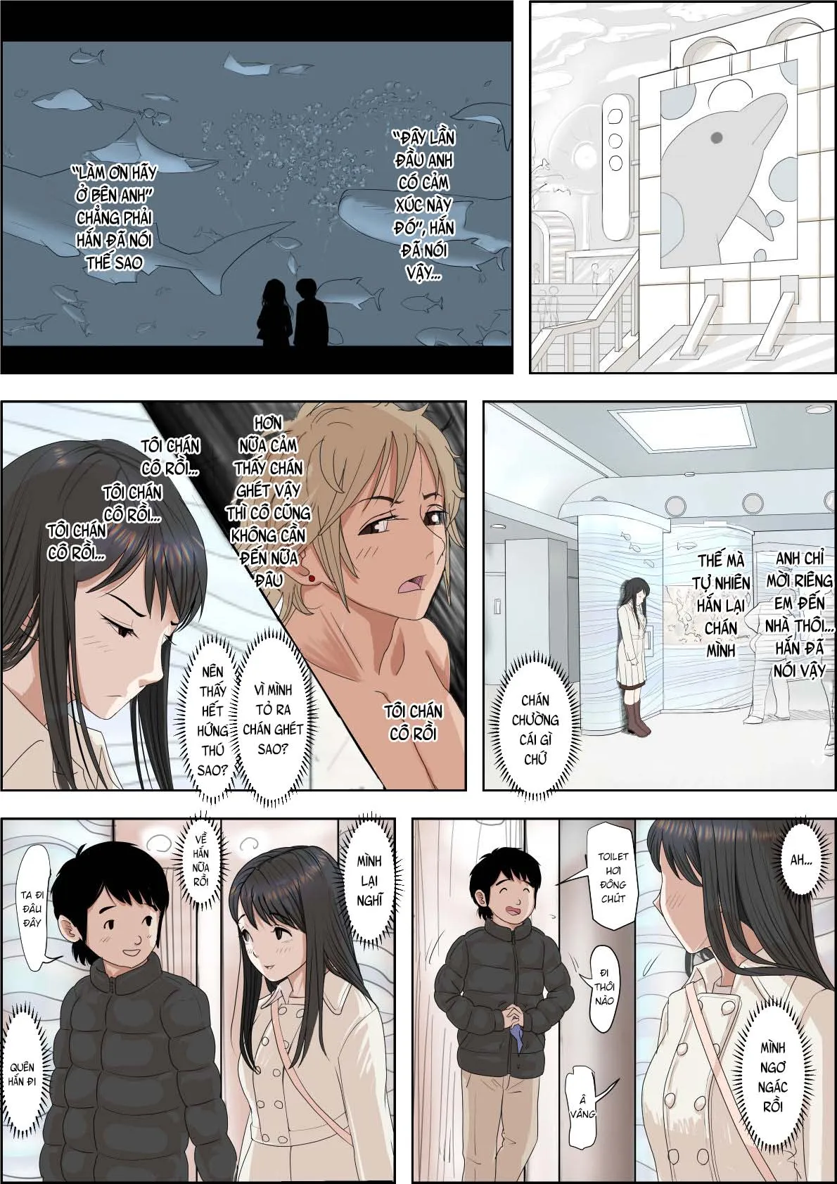 HentaiVN.net - Ảnh 26 - Charao ni Netorare - Route 2 Vol 4.5 - Chap 1