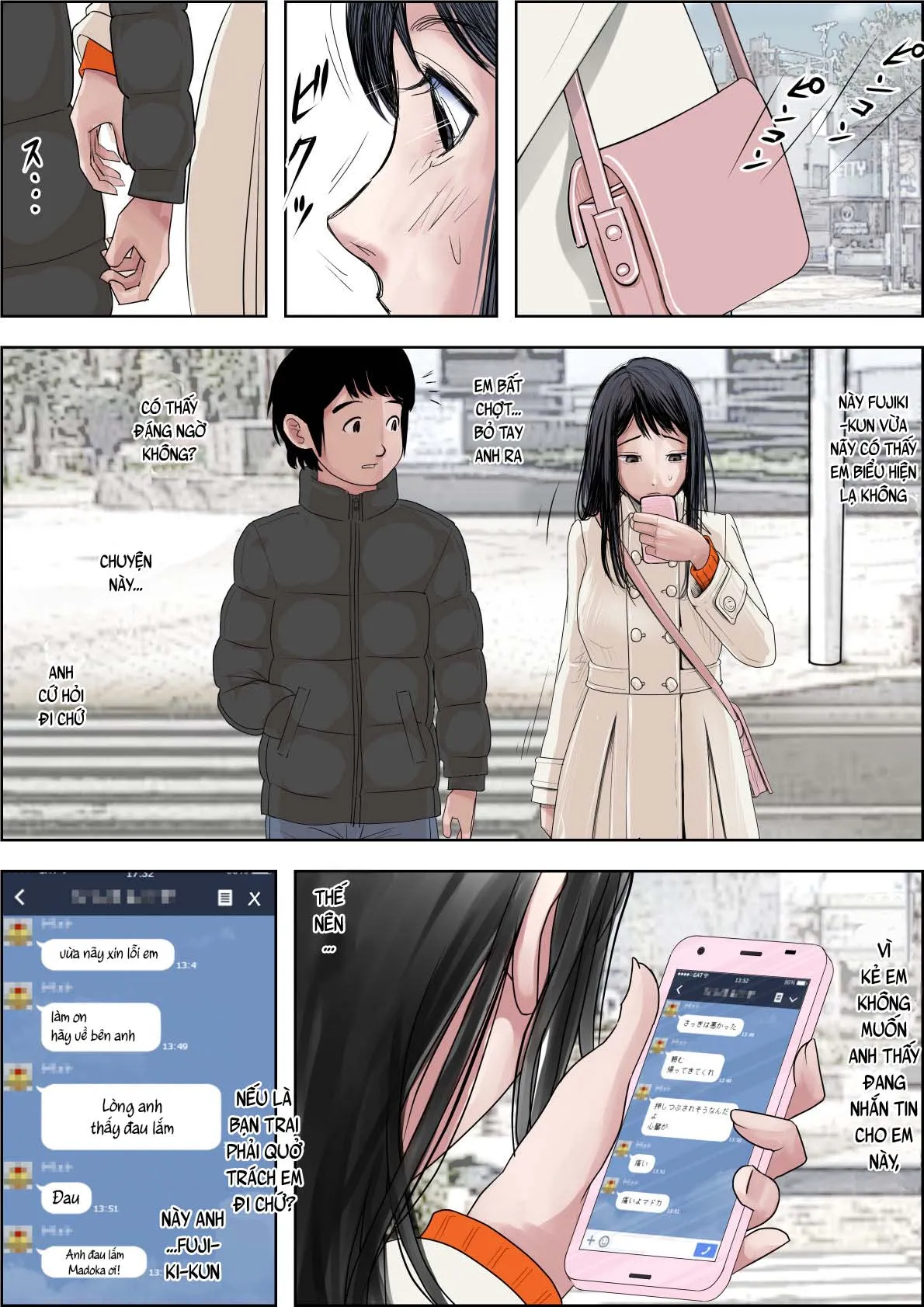 HentaiVN.net - Ảnh 31 - Charao ni Netorare - Route 2 Vol 4.5 - Chap 1