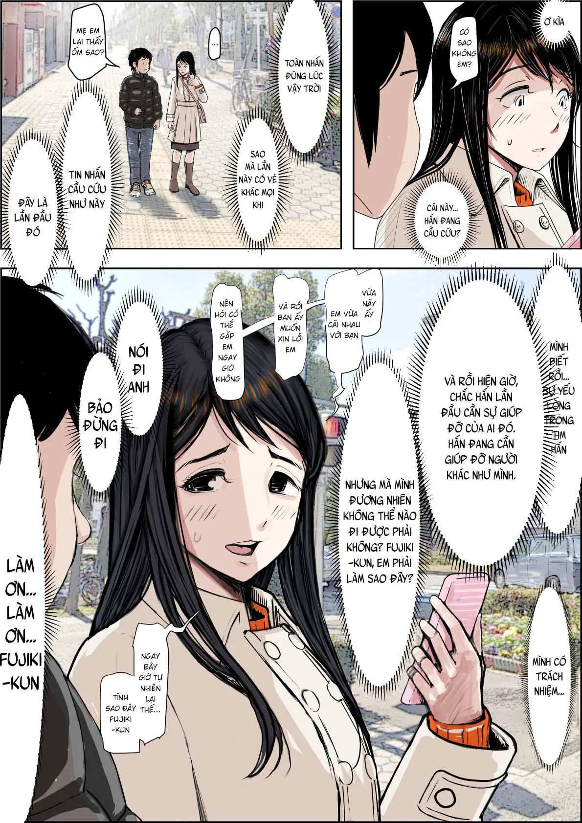 HentaiVN.net - Ảnh 32 - Charao ni Netorare - Route 2 Vol 4.5 - Chap 1
