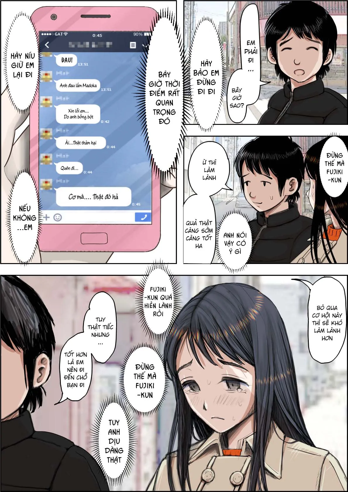 HentaiVN.net - Ảnh 33 - Charao ni Netorare - Route 2 Vol 4.5 - Chap 1