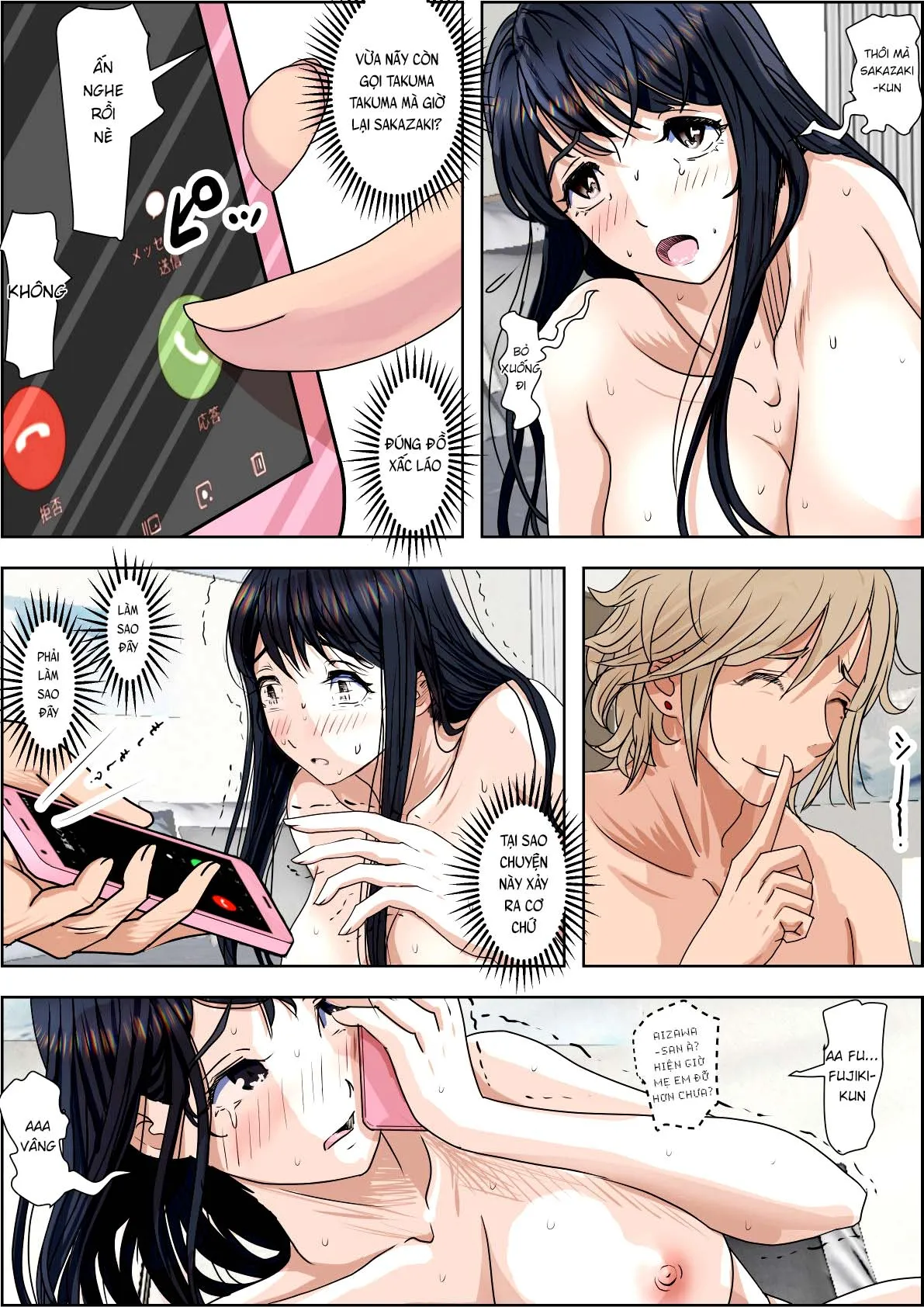 HentaiVN.net - Ảnh 12 - Charao ni Netorare - Route 2 Vol 4.5 - Chap 2