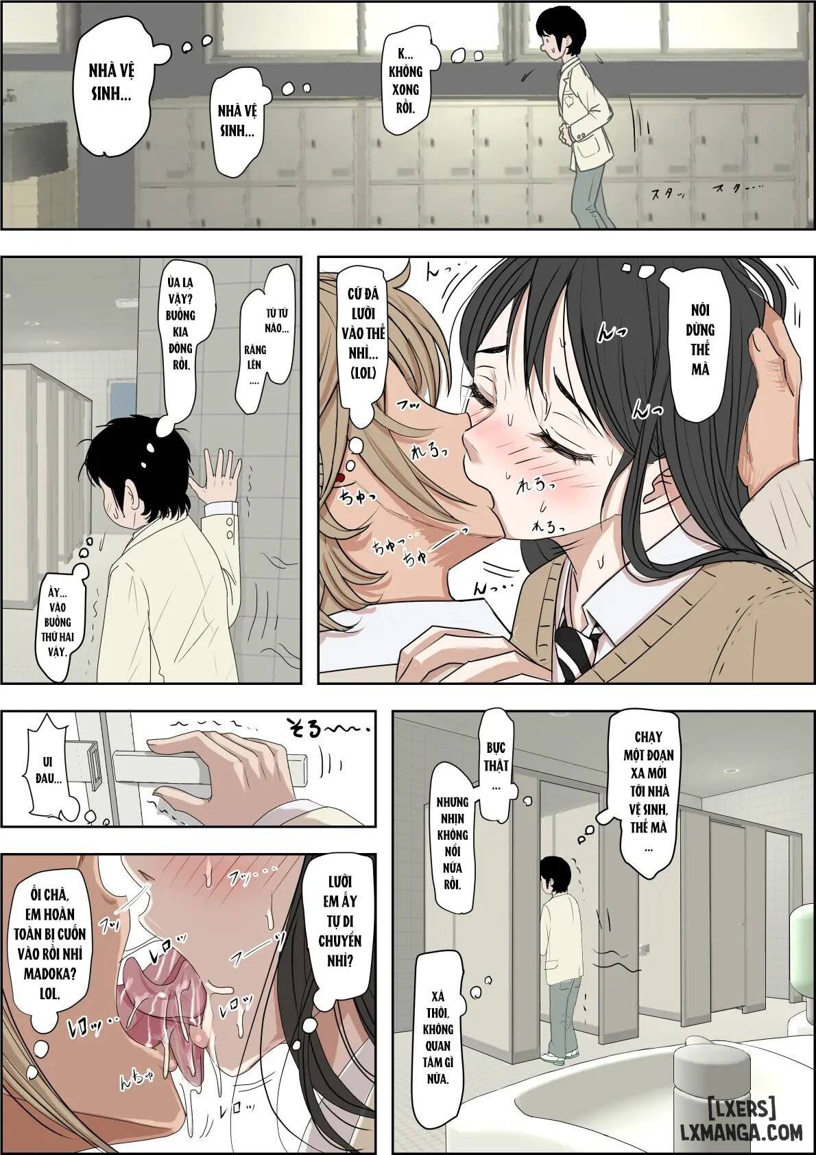 HentaiVN.net - Ảnh 10 - Charao ni Netorare - Vol 3 Restroom