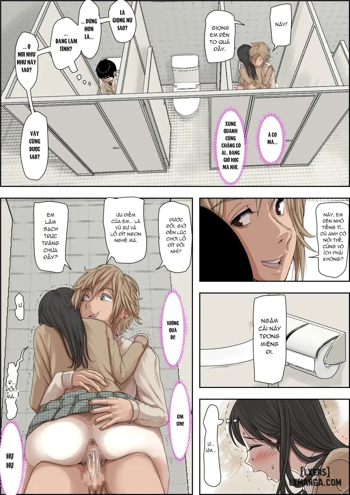 HentaiVN.net - Ảnh 12 - Charao ni Netorare - Vol 3 Restroom