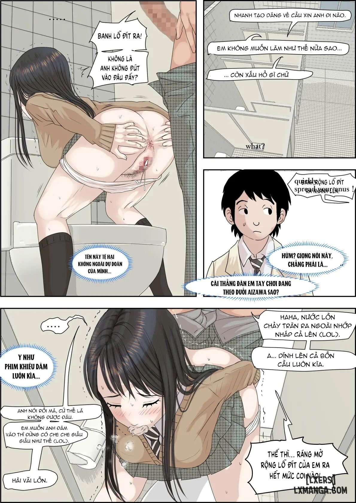 HentaiVN.net - Ảnh 13 - Charao ni Netorare - Vol 3 Restroom