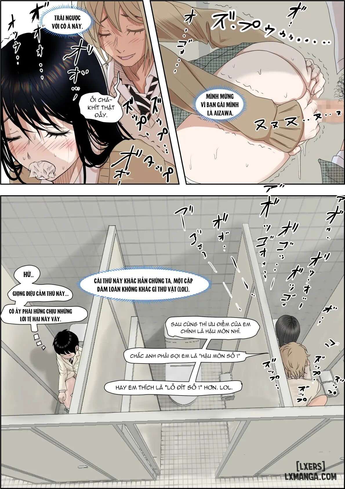 HentaiVN.net - Ảnh 15 - Charao ni Netorare - Vol 3 Restroom