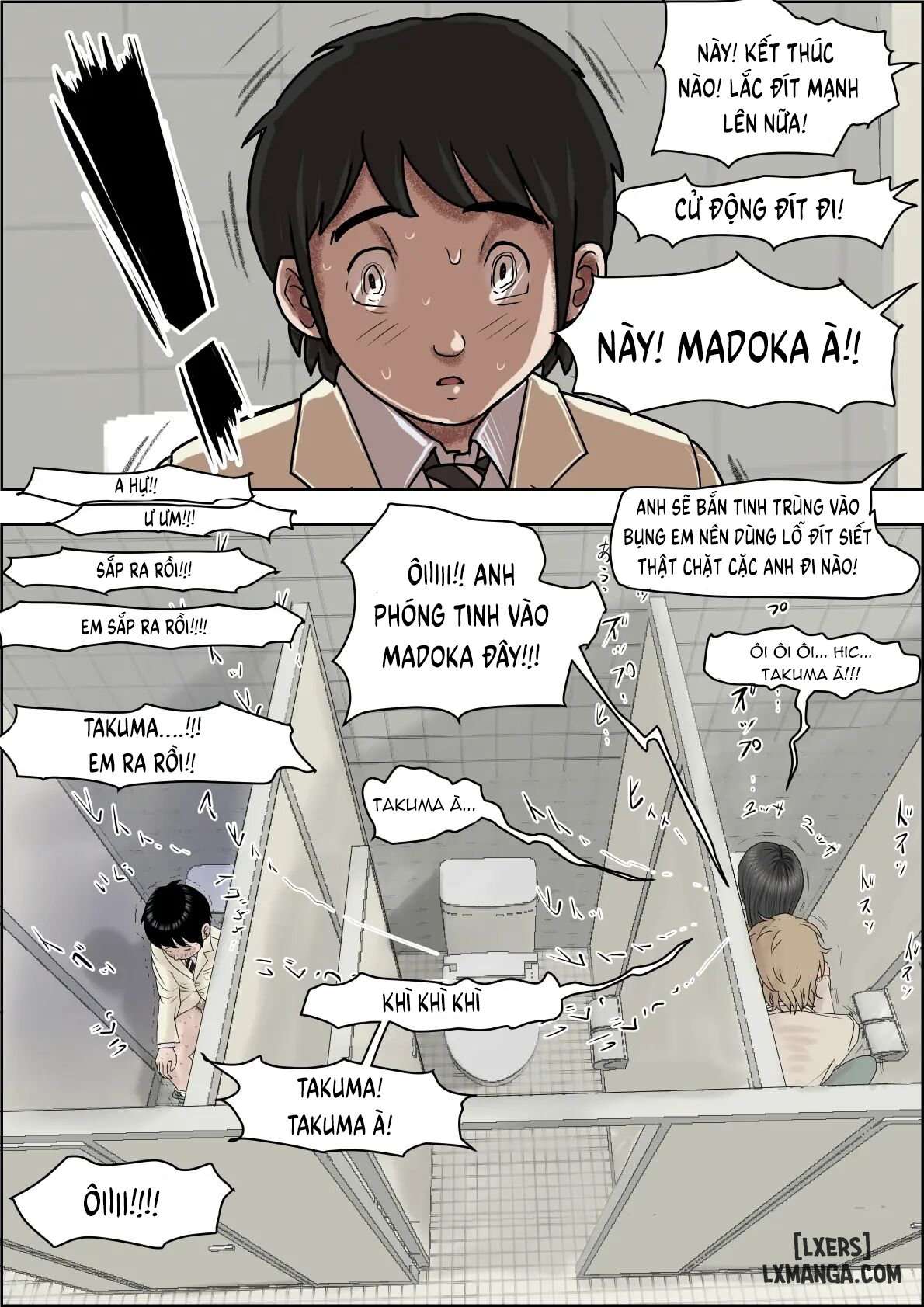HentaiVN.net - Ảnh 23 - Charao ni Netorare - Vol 3 Restroom