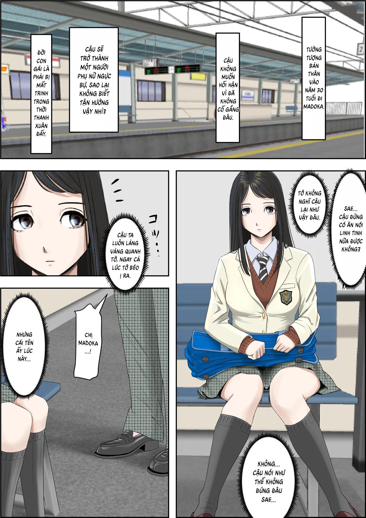 HentaiVN.net - Ảnh 9 - Charao ni Netorare - Route 2 Vol. 2 - Chap 1