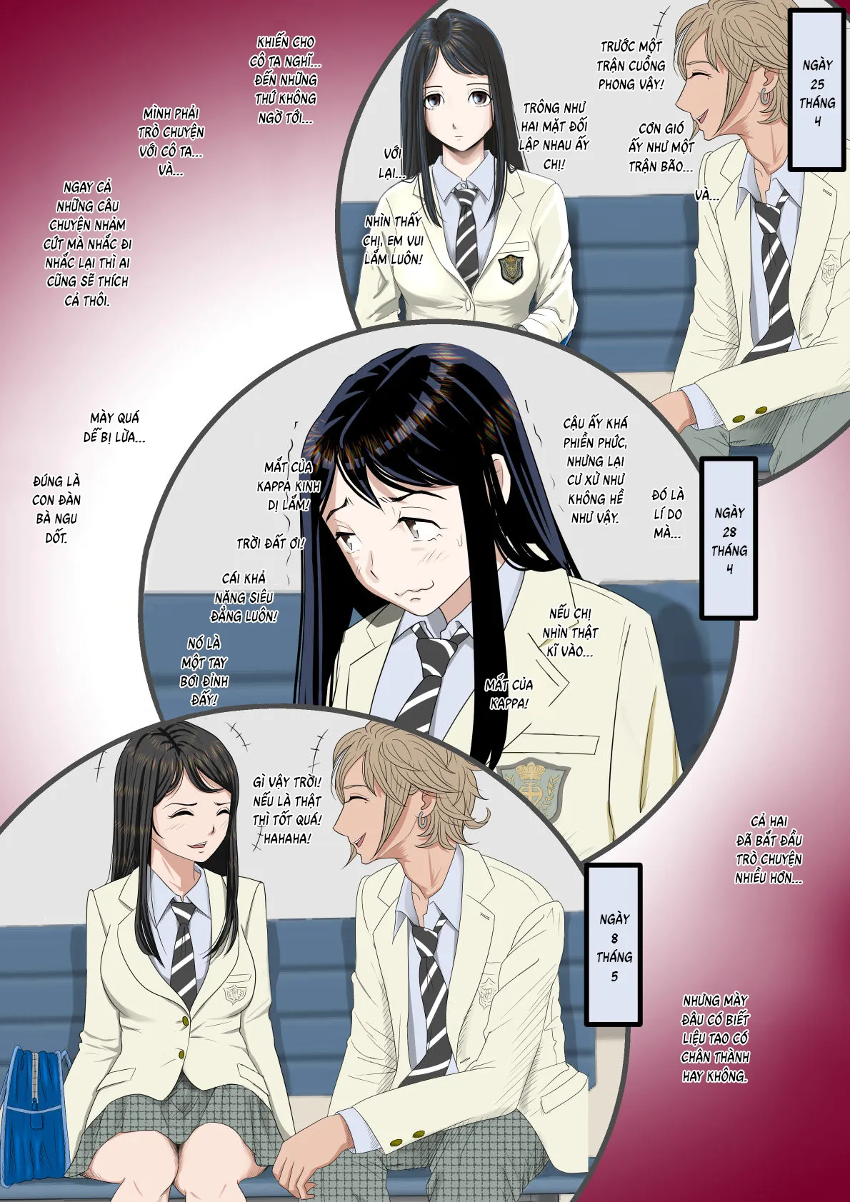 HentaiVN.net - Ảnh 15 - Charao ni Netorare - Route 2 Vol. 2 - Chap 1