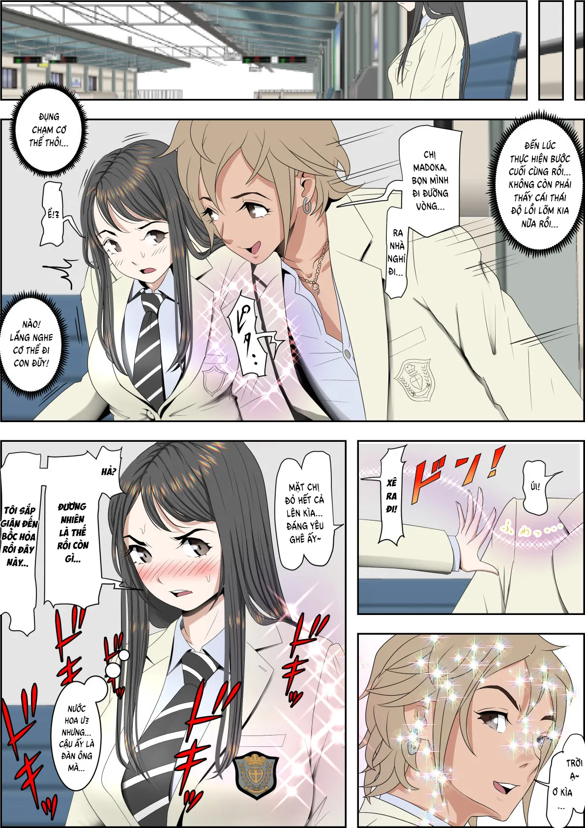 HentaiVN.net - Ảnh 16 - Charao ni Netorare - Route 2 Vol. 2 - Chap 1