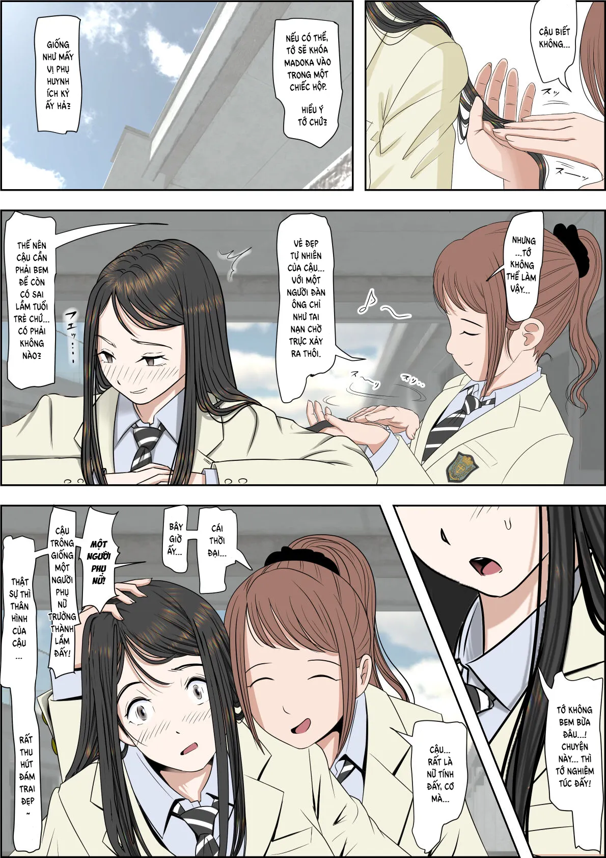HentaiVN.net - Ảnh 17 - Charao ni Netorare - Route 2 Vol. 2 - Chap 1