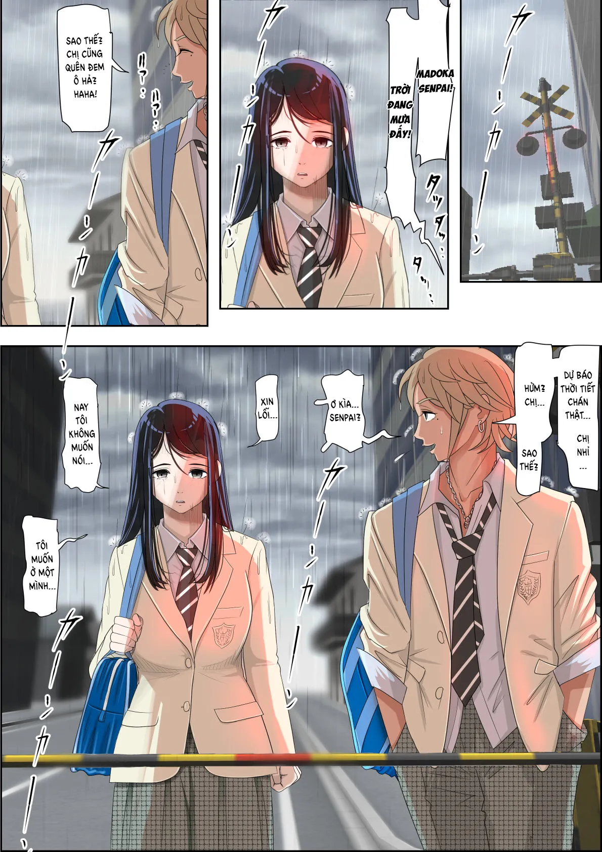 HentaiVN.net - Ảnh 24 - Charao ni Netorare - Route 2 Vol. 2 - Chap 1