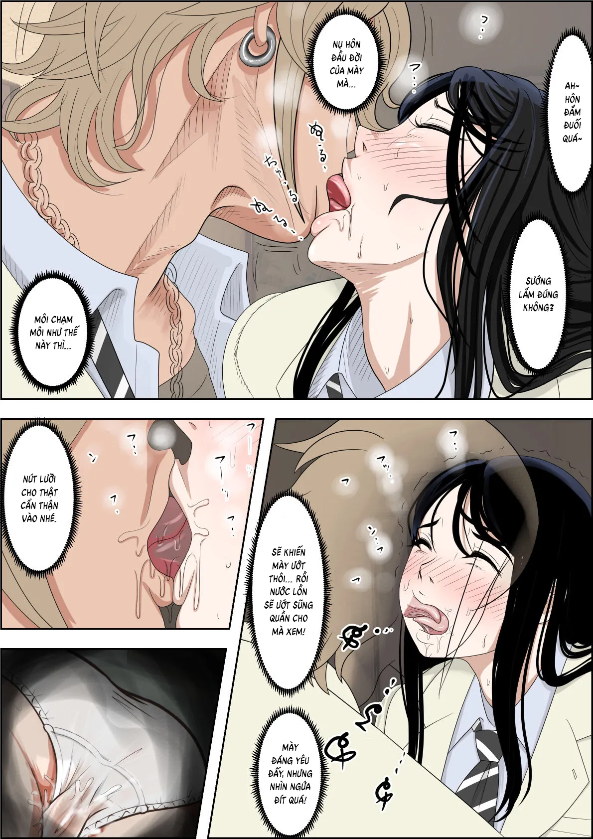 HentaiVN.net - Ảnh 35 - Charao ni Netorare - Route 2 Vol. 2 - Chap 1