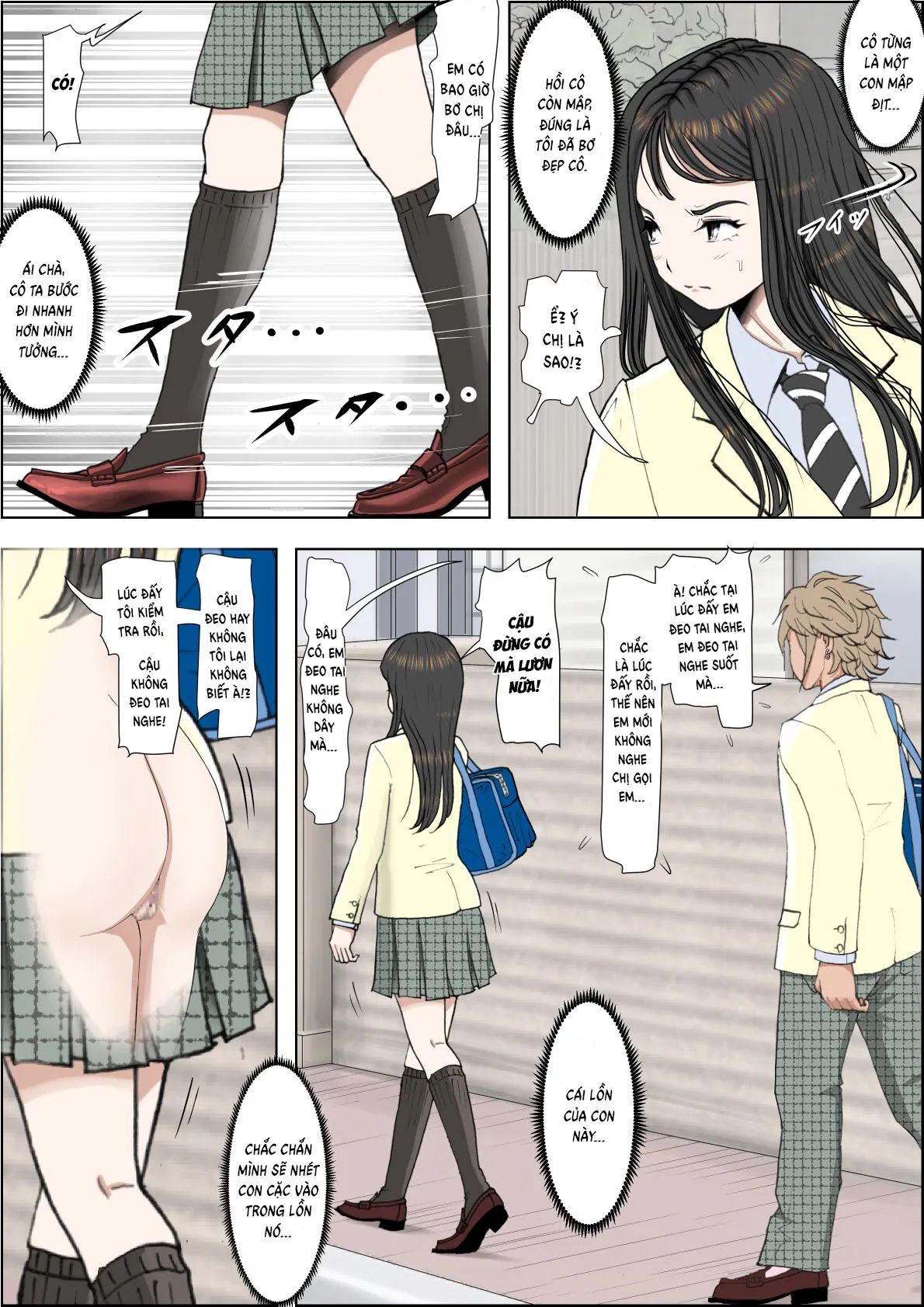 HentaiVN.net - Ảnh 4 - Charao ni Netorare - Route 2 Vol. 2 - Chap 1
