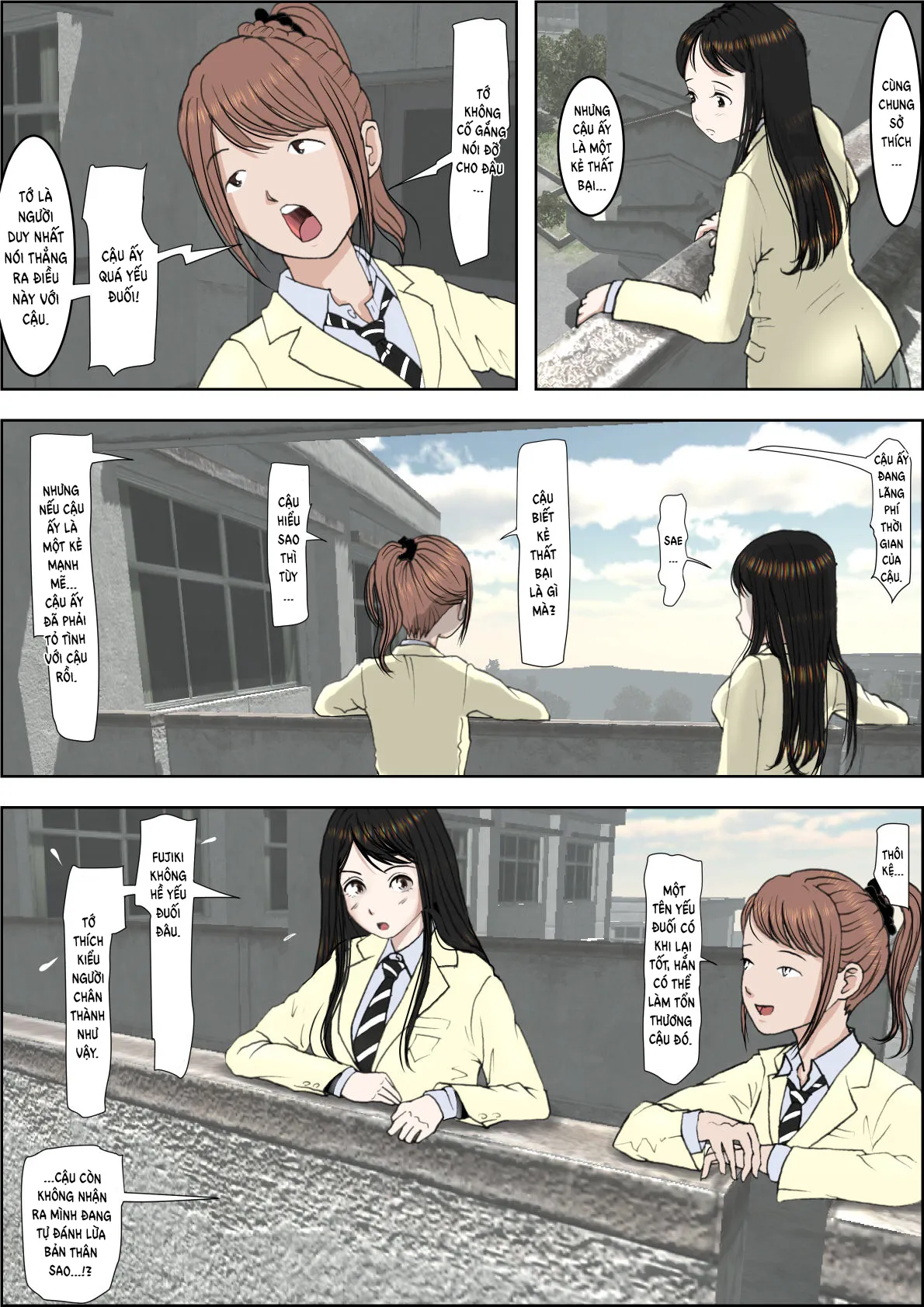 HentaiVN.net - Ảnh 6 - Charao ni Netorare - Route 2 Vol. 2 - Chap 1