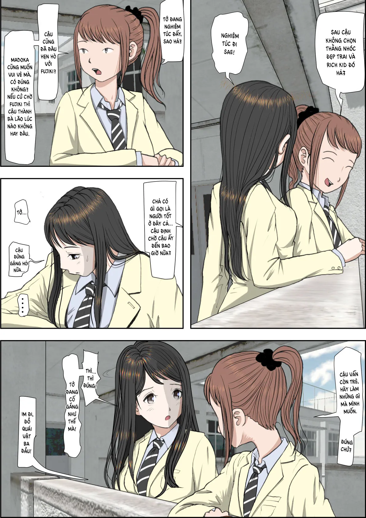 HentaiVN.net - Ảnh 7 - Charao ni Netorare - Route 2 Vol. 2 - Chap 1