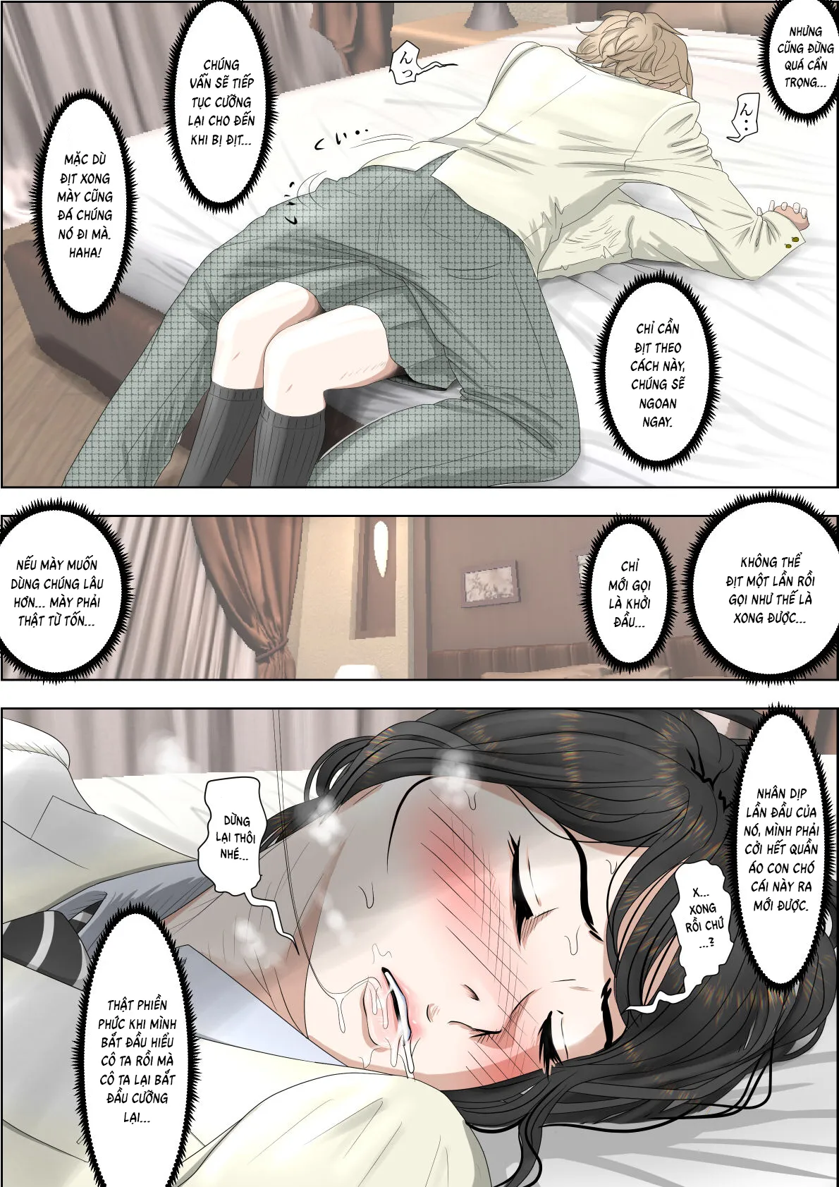 HentaiVN.net - Ảnh 4 - Charao ni Netorare - Route 2 Vol. 2 - Chap 2