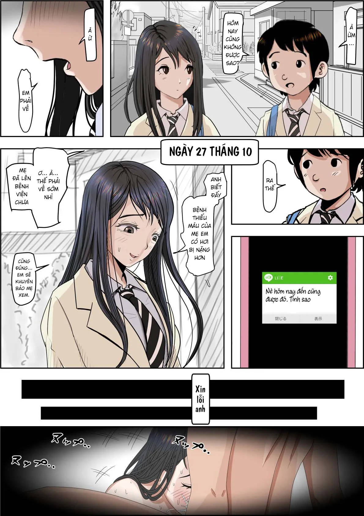 HentaiVN.net - Ảnh 24 - Charao ni Netorare - Route 2 Vol 4 - Chap 2