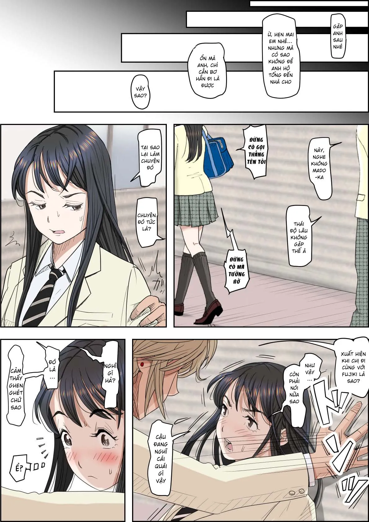 HentaiVN.net - Ảnh 7 - Charao ni Netorare - Route 2 Vol 4 - Chap 2