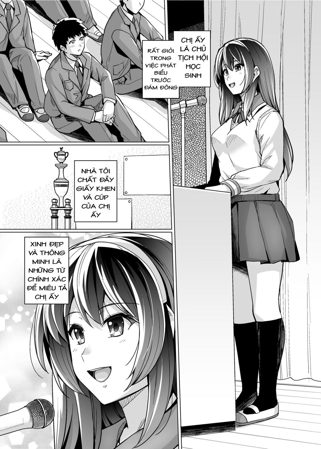 HentaiVN.net - Ảnh 3 - Chị gái tôi ngủ với cha tôi - Chap 01