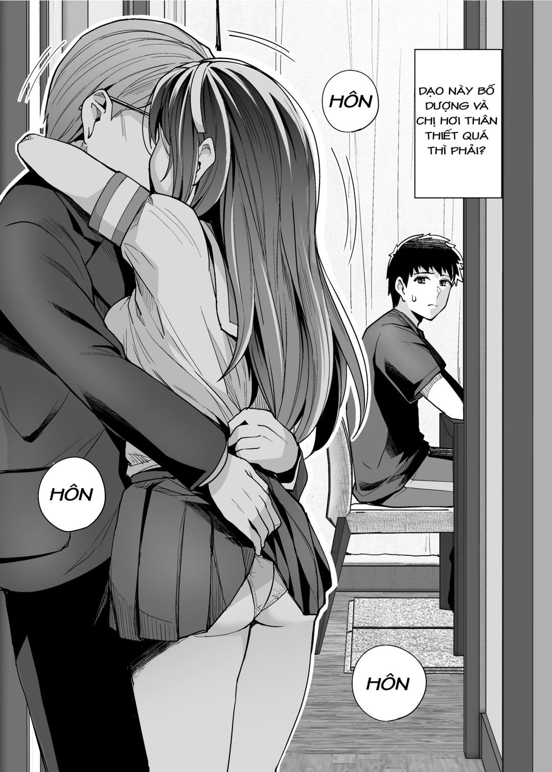 HentaiVN.net - Ảnh 7 - Chị gái tôi ngủ với cha tôi - Chap 01