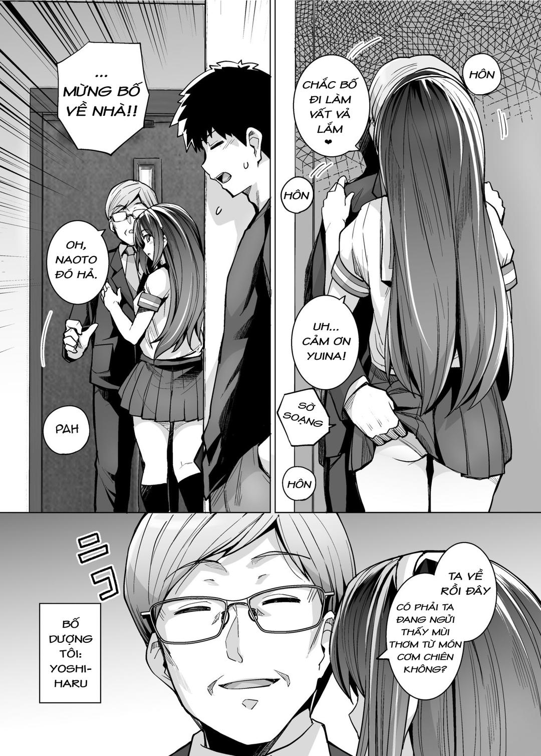 HentaiVN.net - Ảnh 8 - Chị gái tôi ngủ với cha tôi - Chap 01