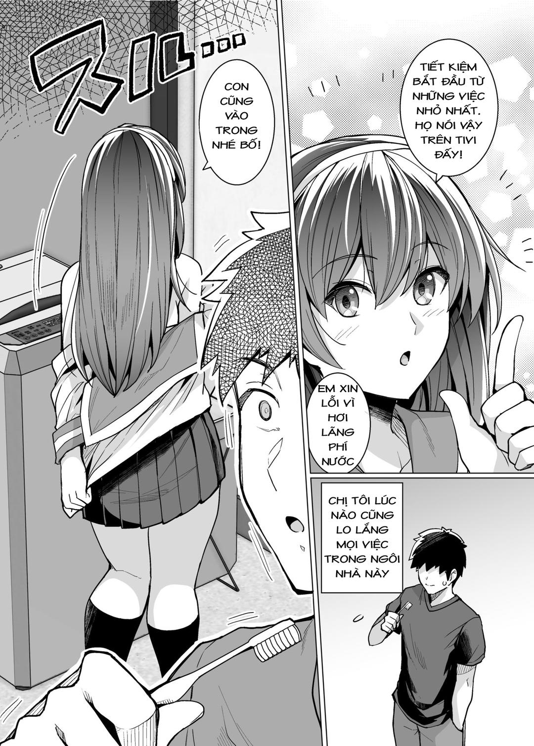 HentaiVN.net - Ảnh 11 - Chị gái tôi ngủ với cha tôi - Chap 01