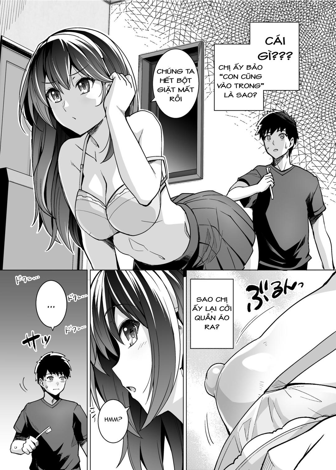 HentaiVN.net - Ảnh 12 - Chị gái tôi ngủ với cha tôi - Chap 01