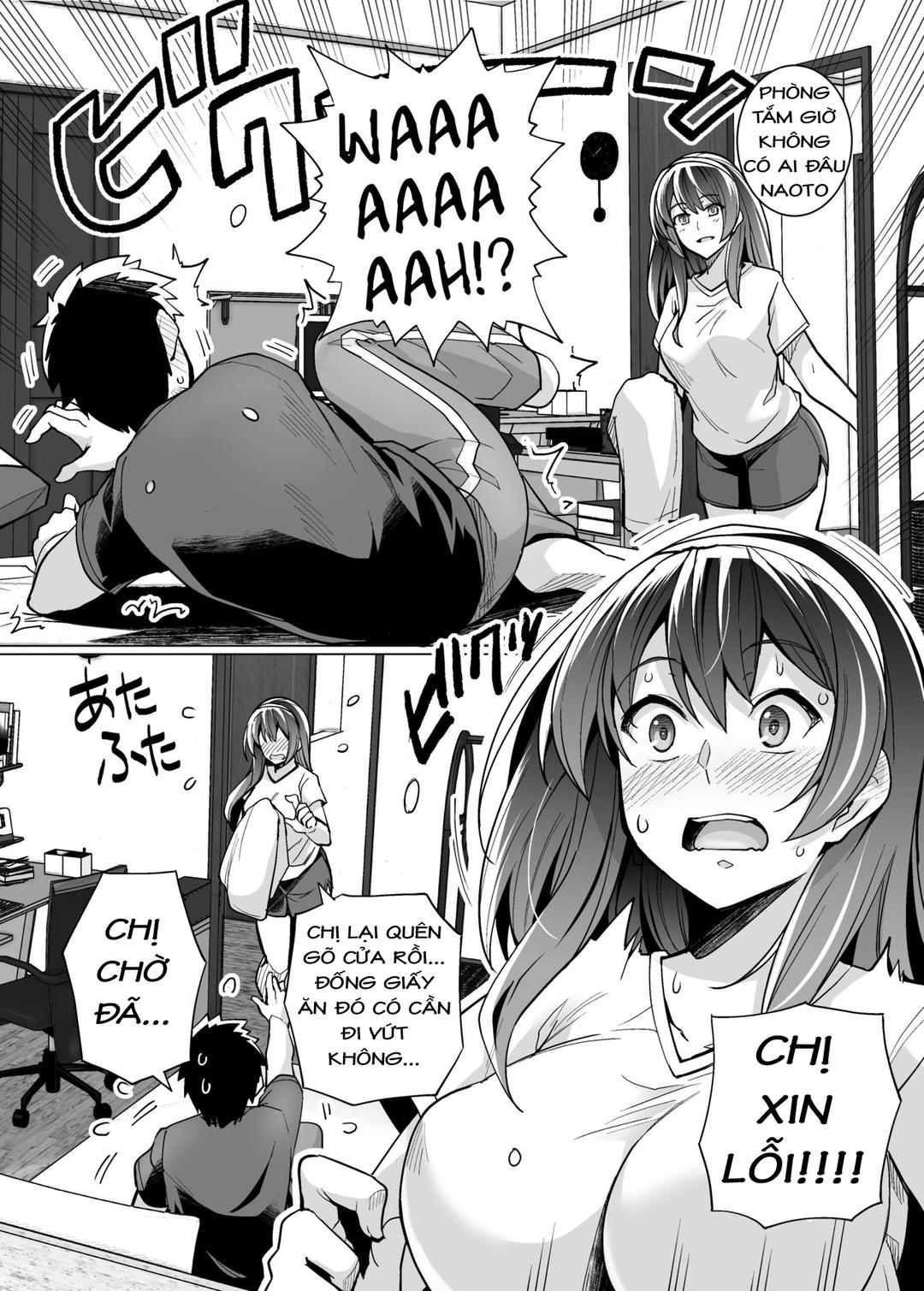 HentaiVN.net - Ảnh 19 - Chị gái tôi ngủ với cha tôi - Chap 01