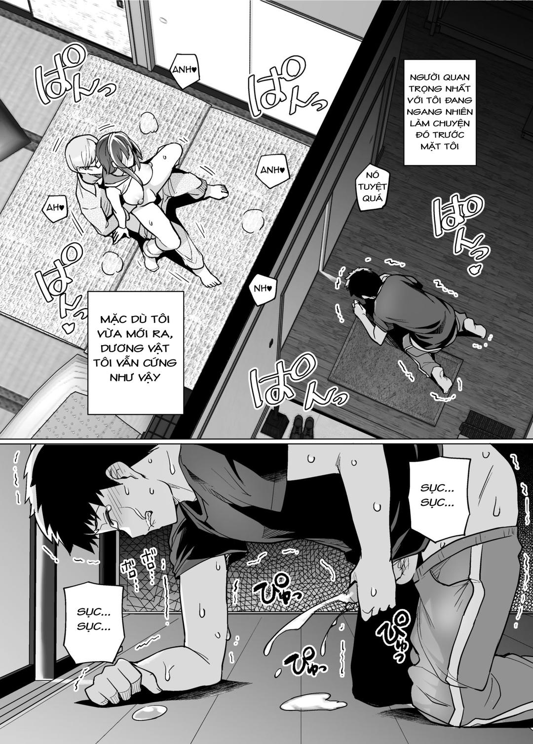 HentaiVN.net - Ảnh 32 - Chị gái tôi ngủ với cha tôi - Chap 01