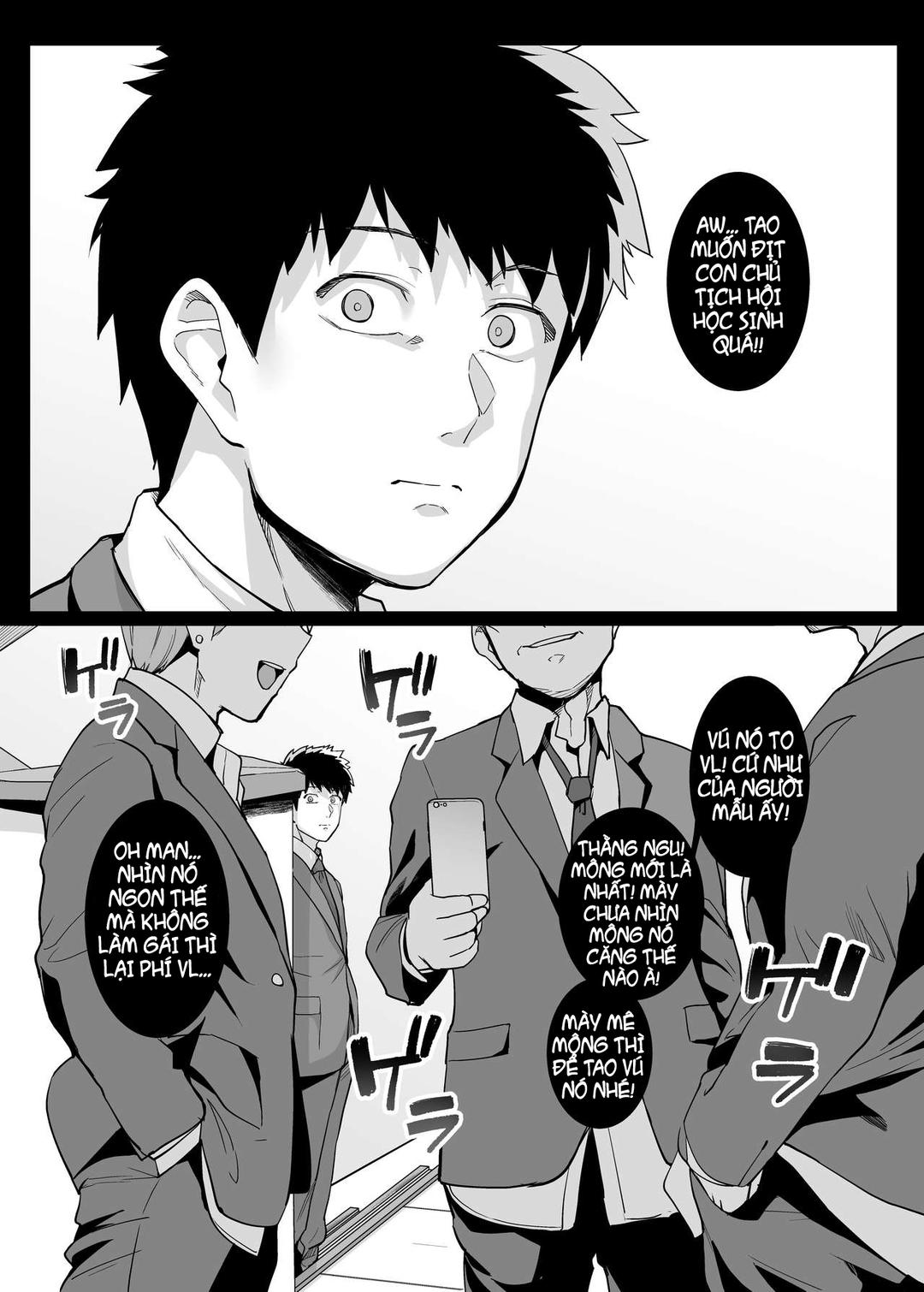 HentaiVN.net - Ảnh 6 - Chị gái tôi ngủ với cha tôi - Chap 02-A