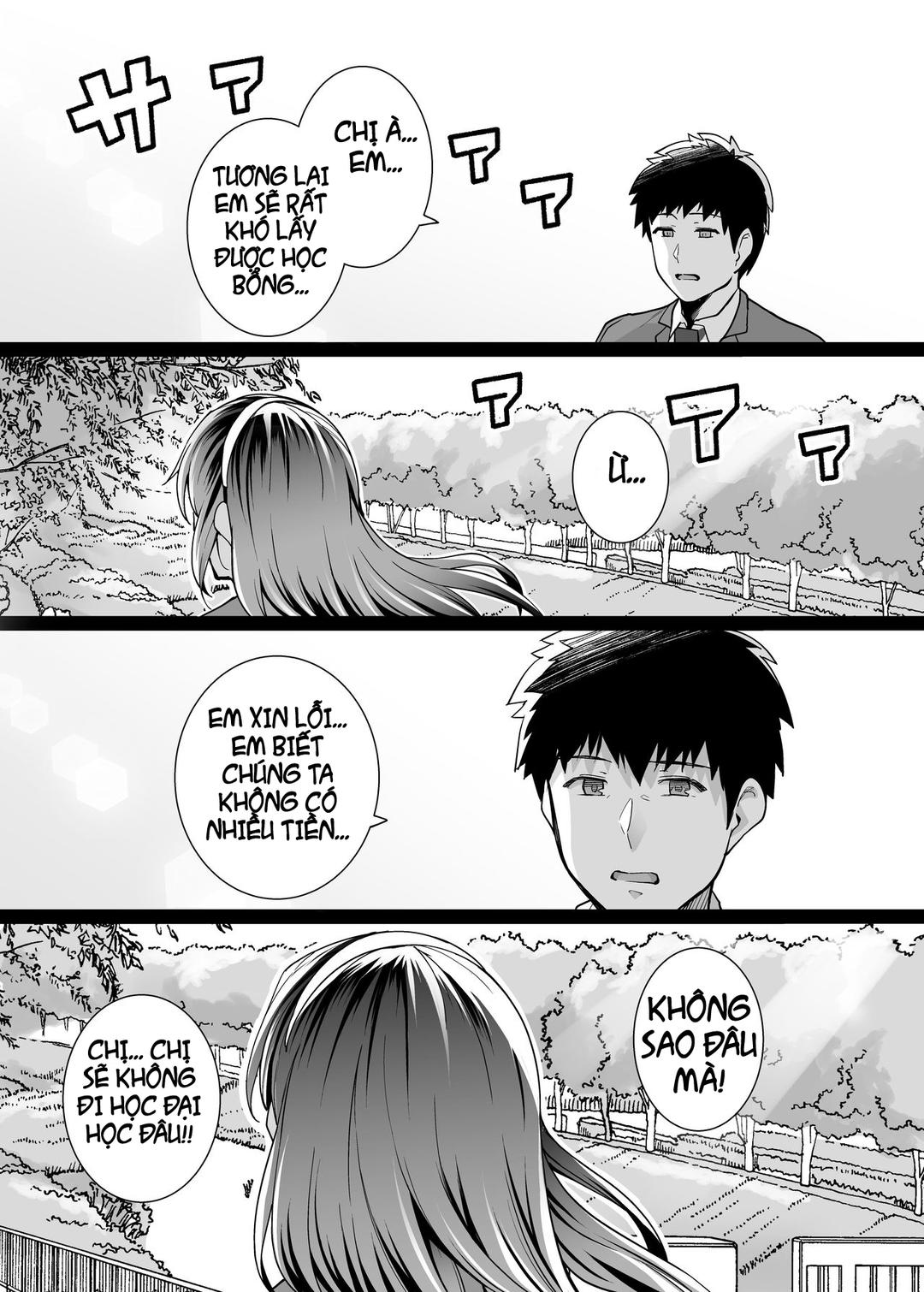 HentaiVN.net - Ảnh 11 - Chị gái tôi ngủ với cha tôi - Chap 02-A