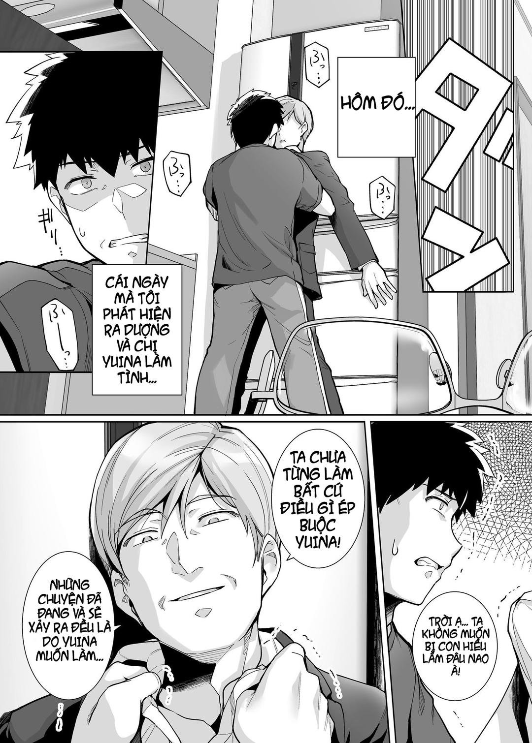HentaiVN.net - Ảnh 24 - Chị gái tôi ngủ với cha tôi - Chap 02-A