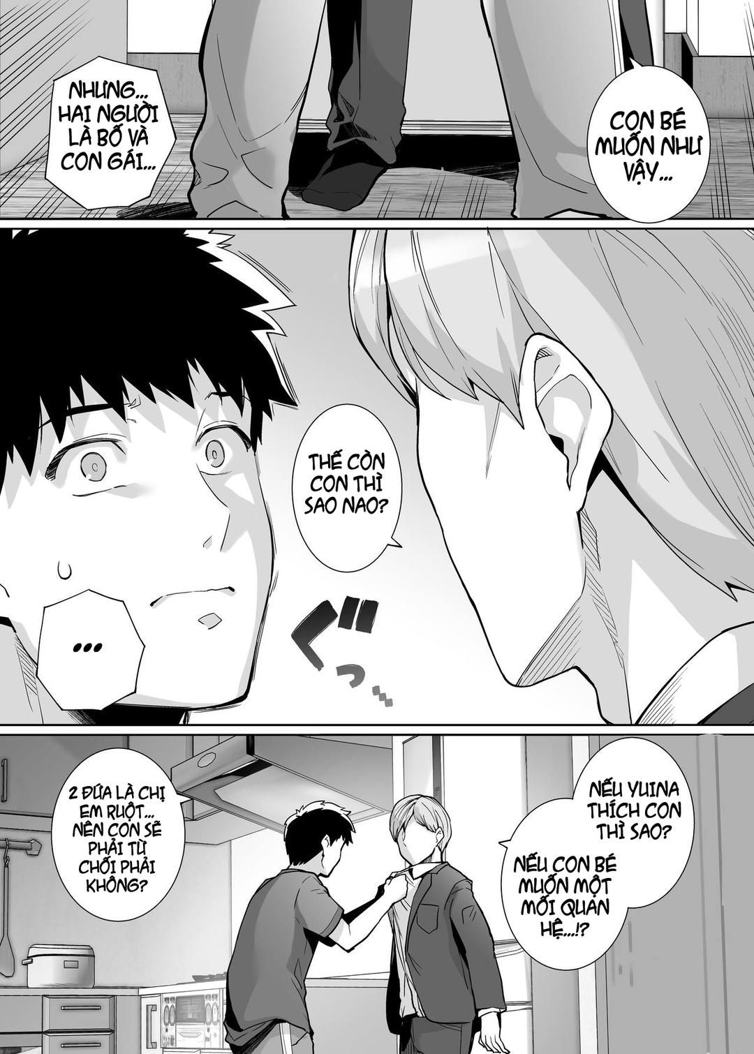 HentaiVN.net - Ảnh 25 - Chị gái tôi ngủ với cha tôi - Chap 02-A