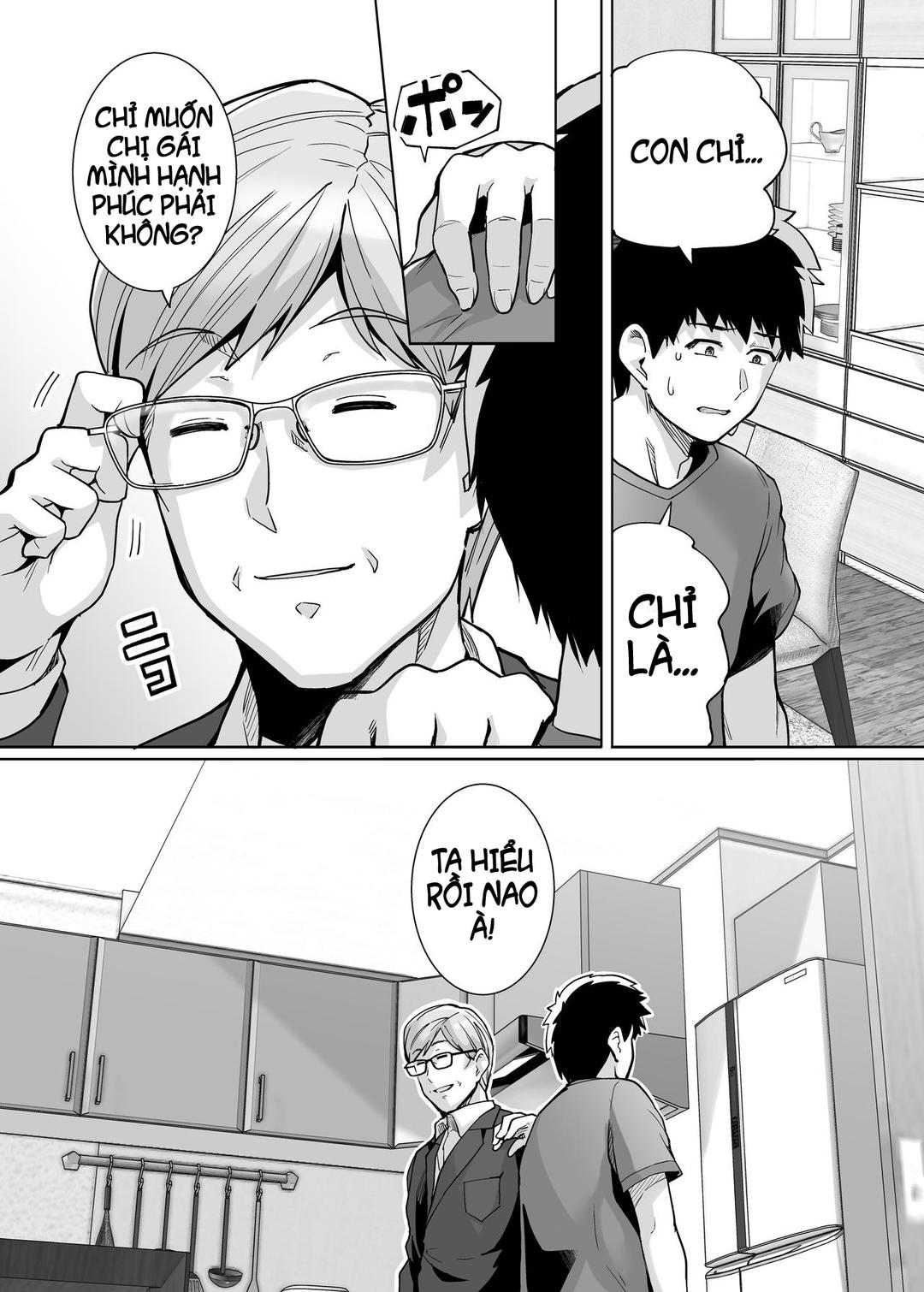 HentaiVN.net - Ảnh 27 - Chị gái tôi ngủ với cha tôi - Chap 02-A