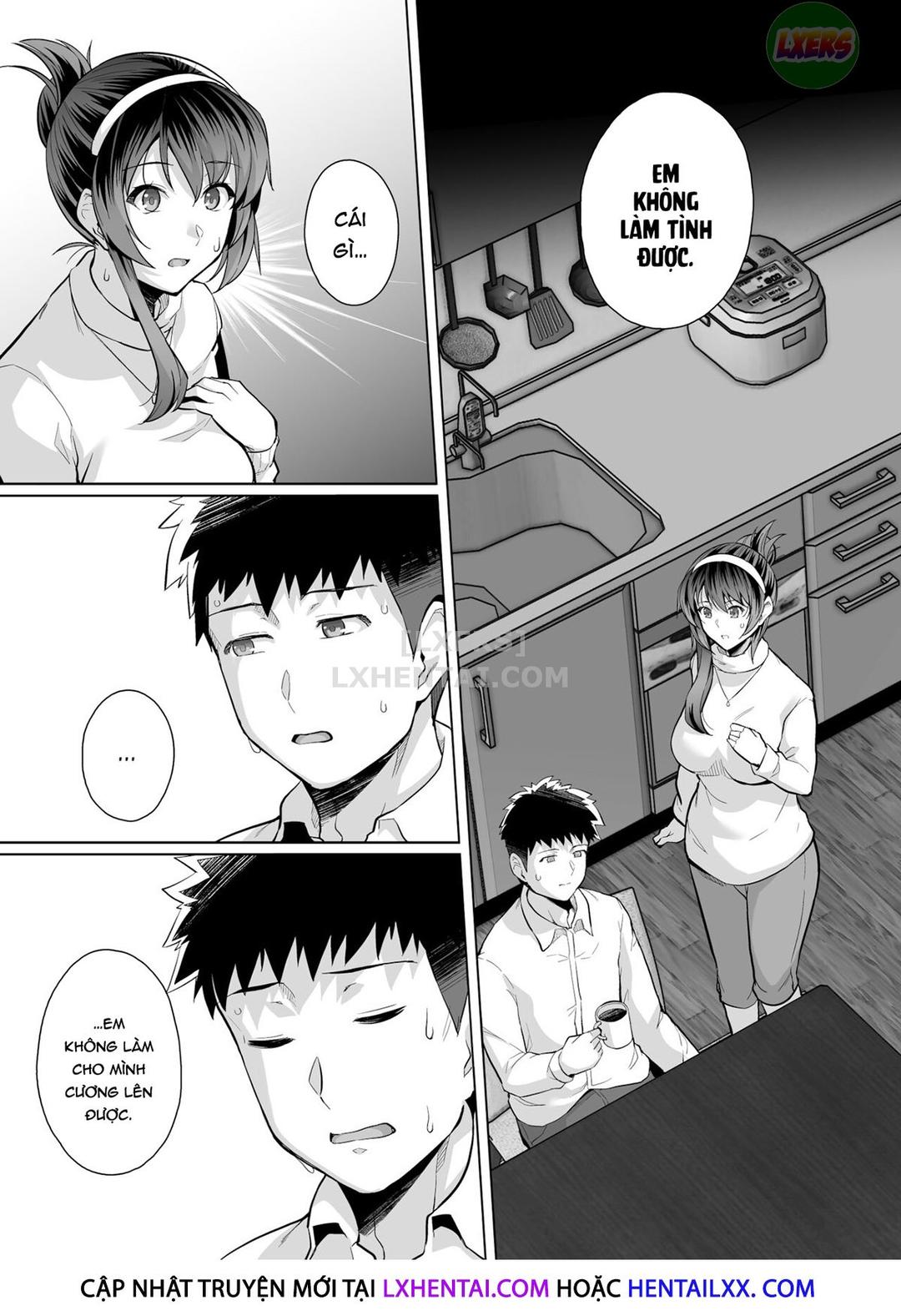 HentaiVN.net - Ảnh 22 - Chị gái tôi ngủ với cha tôi - Chap 03-A