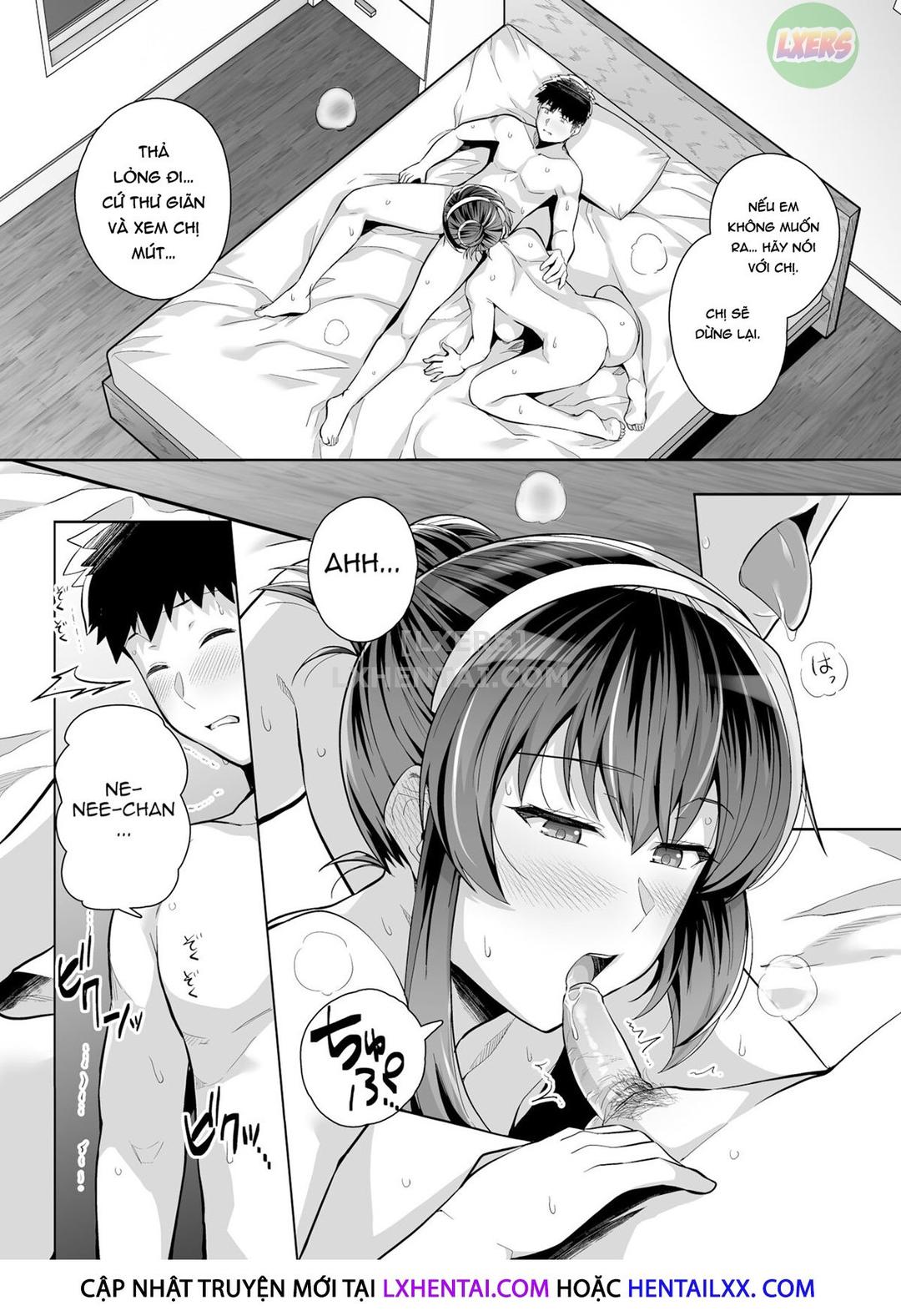 HentaiVN.net - Ảnh 37 - Chị gái tôi ngủ với cha tôi - Chap 03-A