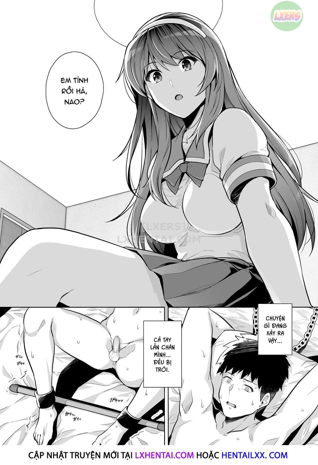 HentaiVN.net - Ảnh 5 - Chị gái tôi ngủ với cha tôi - Chap 03-B