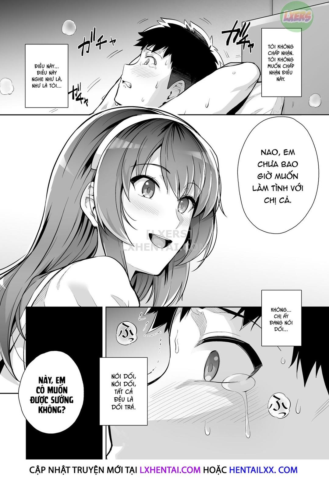 HentaiVN.net - Ảnh 11 - Chị gái tôi ngủ với cha tôi - Chap 03-B