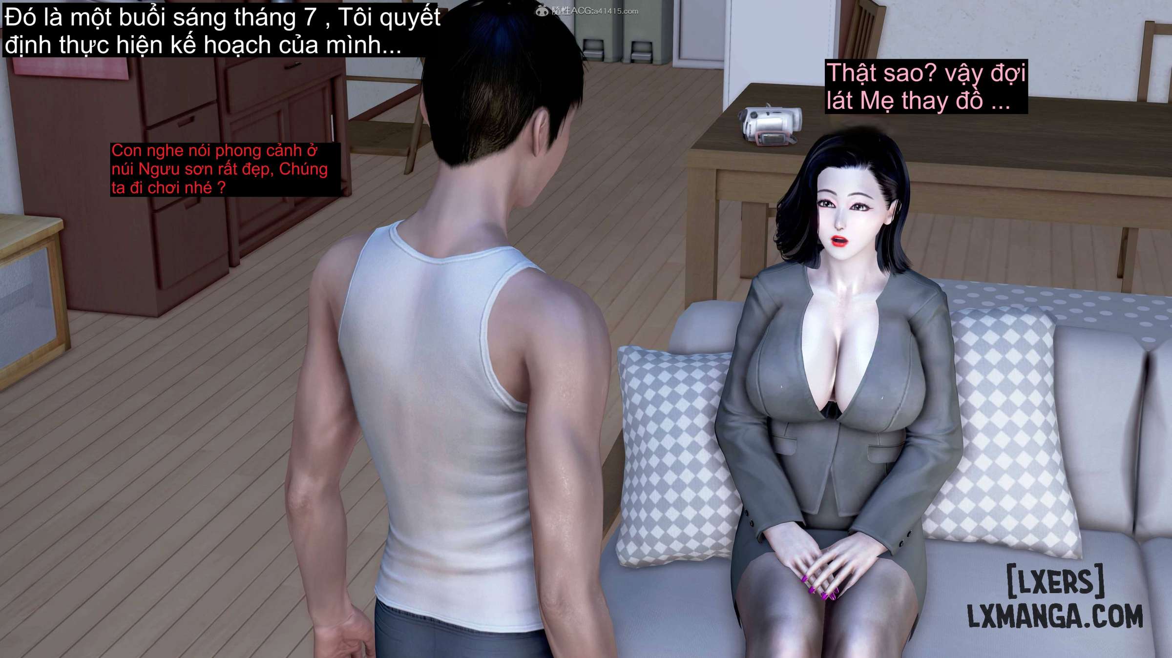 HentaiVN.net - Ảnh 15 - Chiếm Đoạt Mẹ - Chương 1