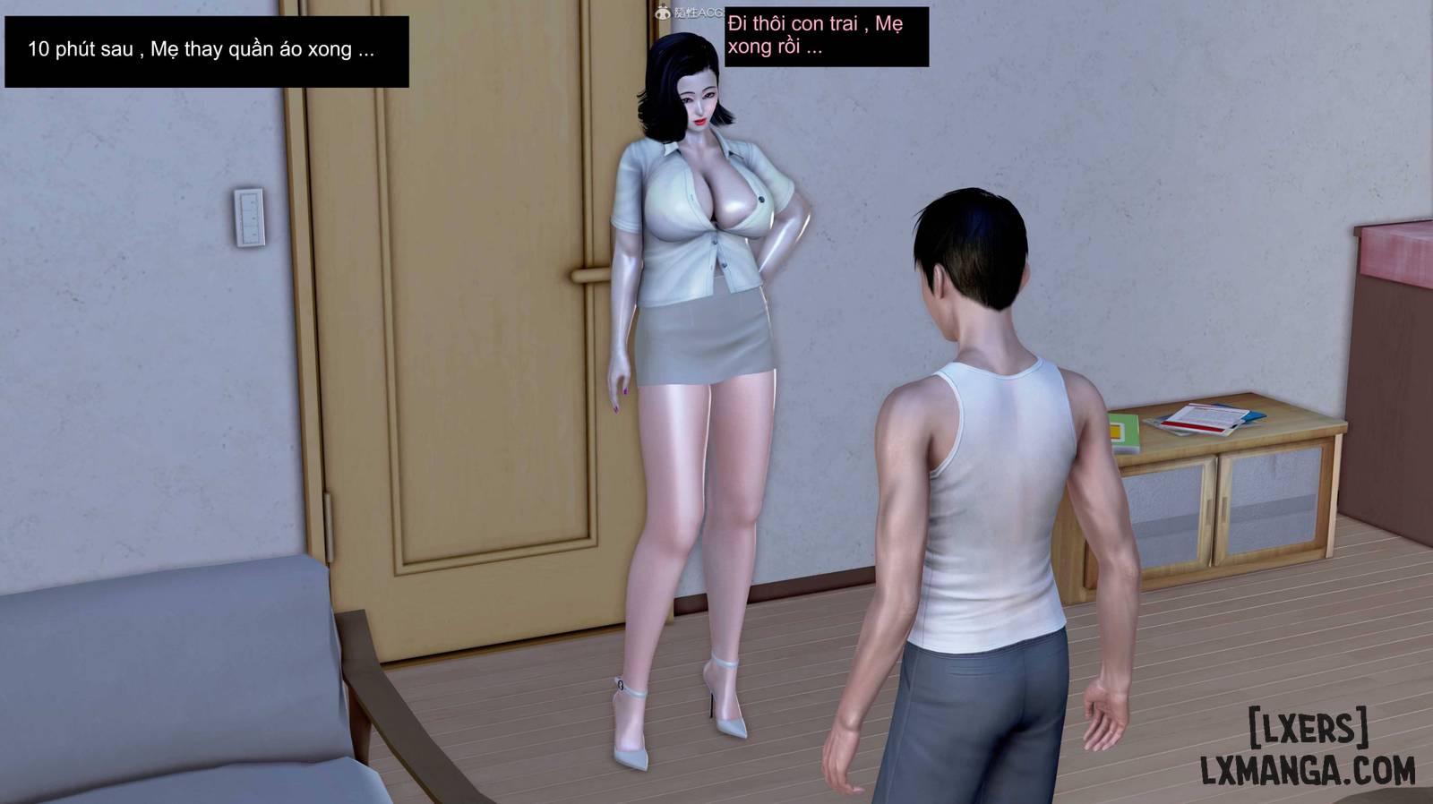 HentaiVN.net - Ảnh 16 - Chiếm Đoạt Mẹ - Chương 1