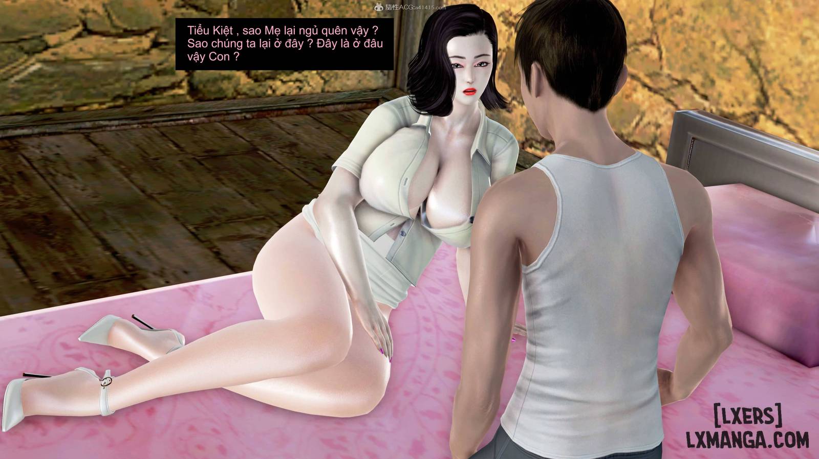 HentaiVN.net - Ảnh 10 - Chiếm Đoạt Mẹ - Chương 2