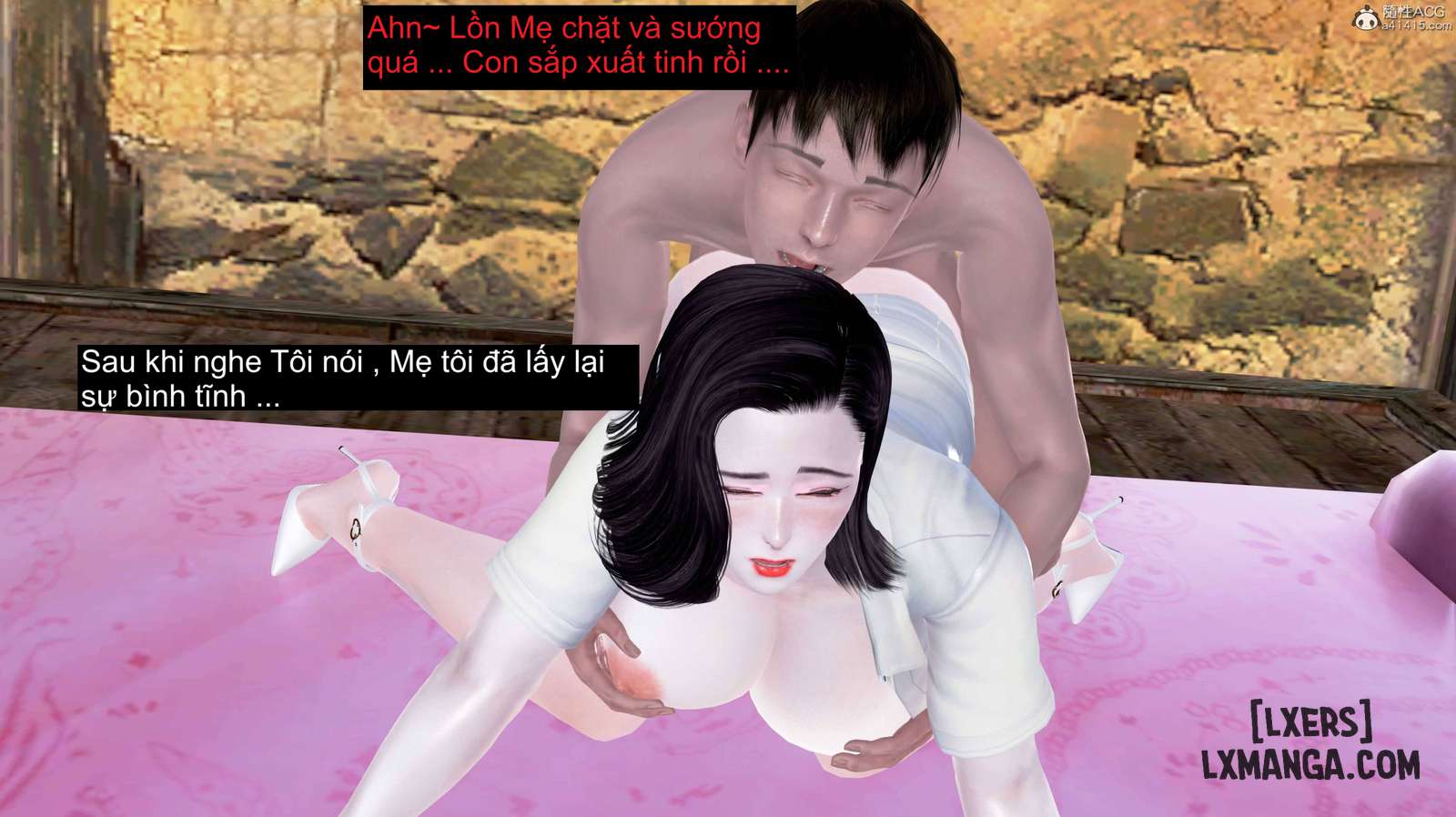 HentaiVN.net - Ảnh 3 - Chiếm Đoạt Mẹ - Chương 5