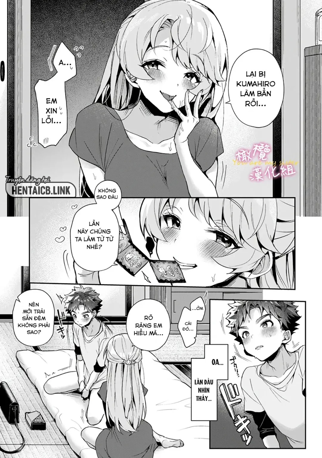 HentaiVN.net - Ảnh 34 - Chúng Tôi Là Tù Nhân Của Chị Gái - Ch. 1