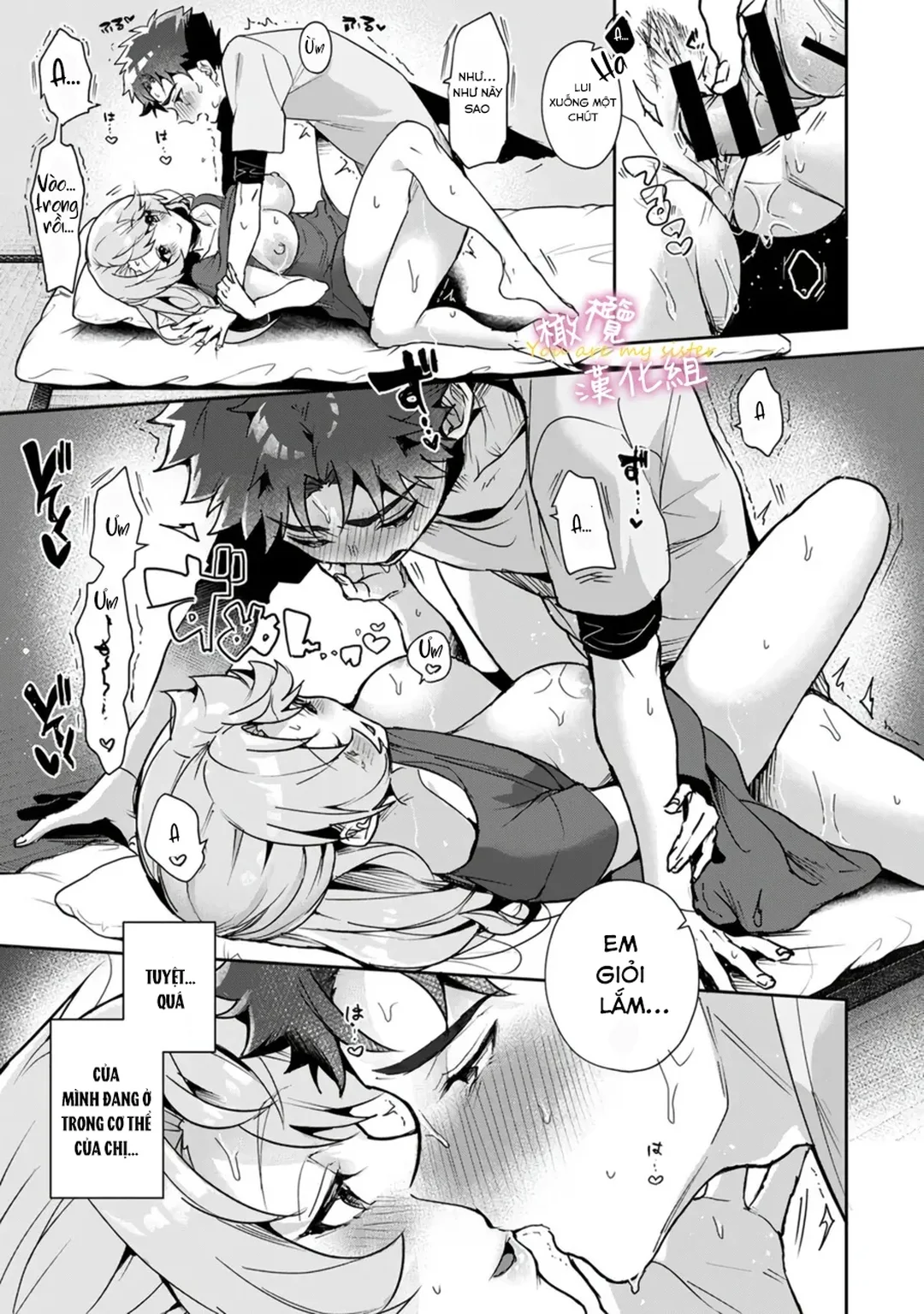 HentaiVN.net - Ảnh 38 - Chúng Tôi Là Tù Nhân Của Chị Gái - Ch. 1