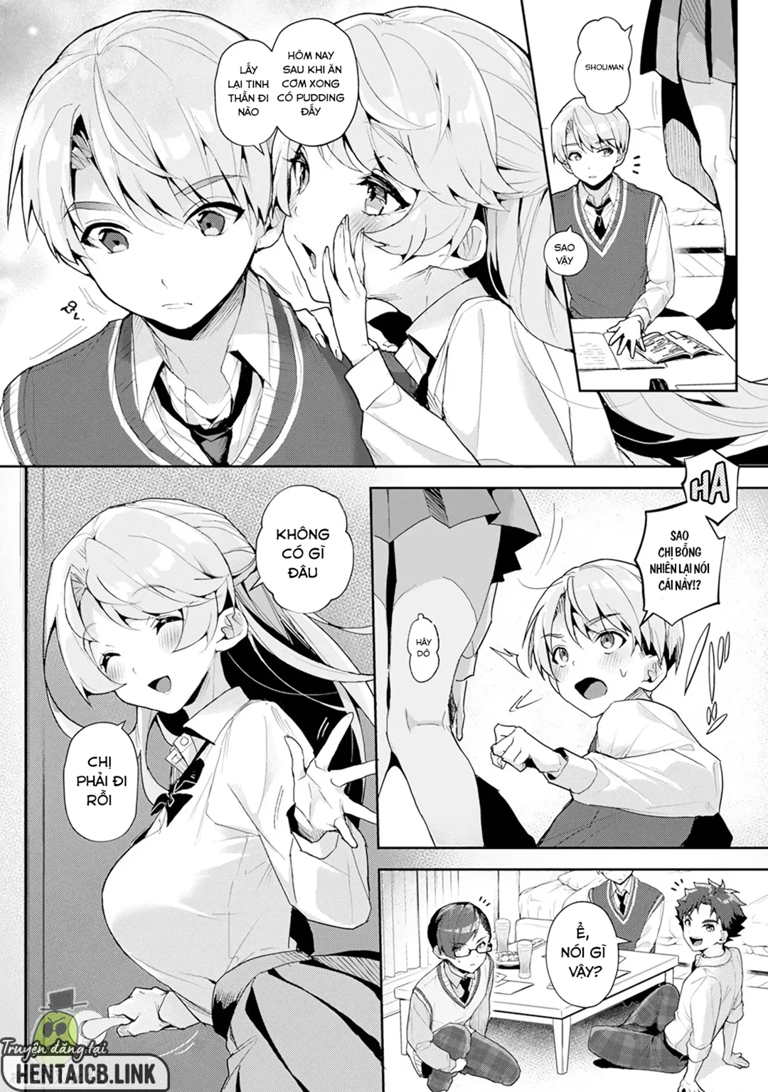 HentaiVN.net - Ảnh 9 - Chúng Tôi Là Tù Nhân Của Chị Gái - Ch. 1
