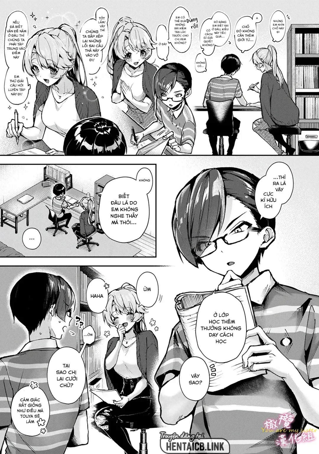HentaiVN.net - Ảnh 4 - Chúng Tôi Là Tù Nhân Của Chị Gái - Ch. 2