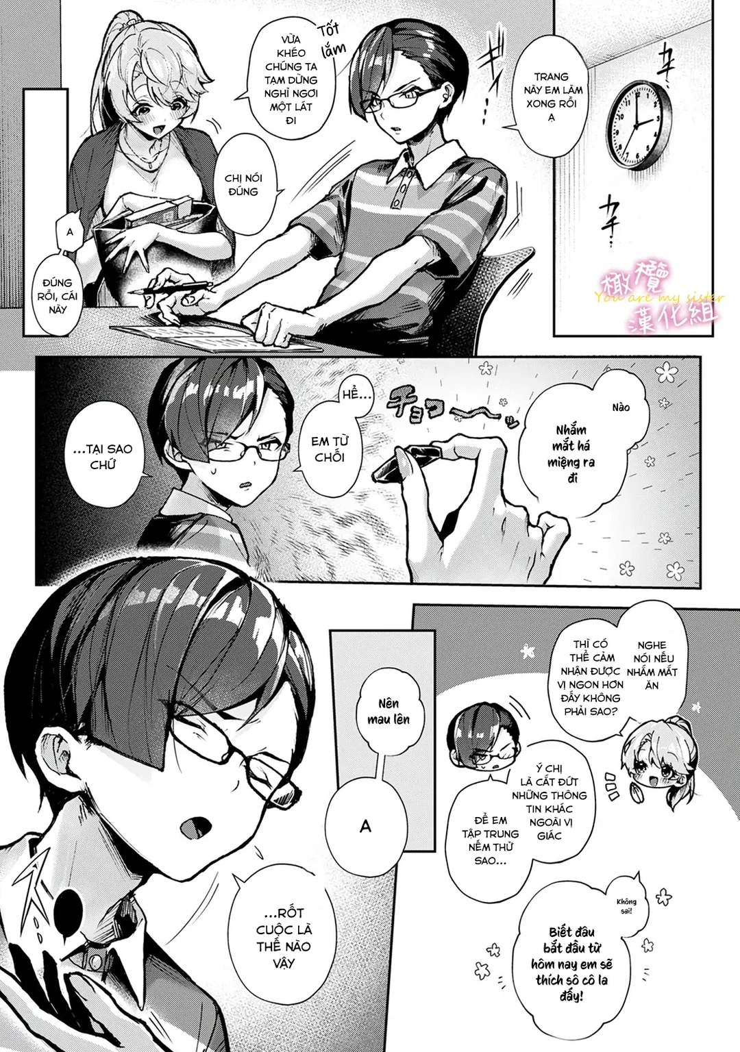 HentaiVN.net - Ảnh 6 - Chúng Tôi Là Tù Nhân Của Chị Gái - Ch. 2