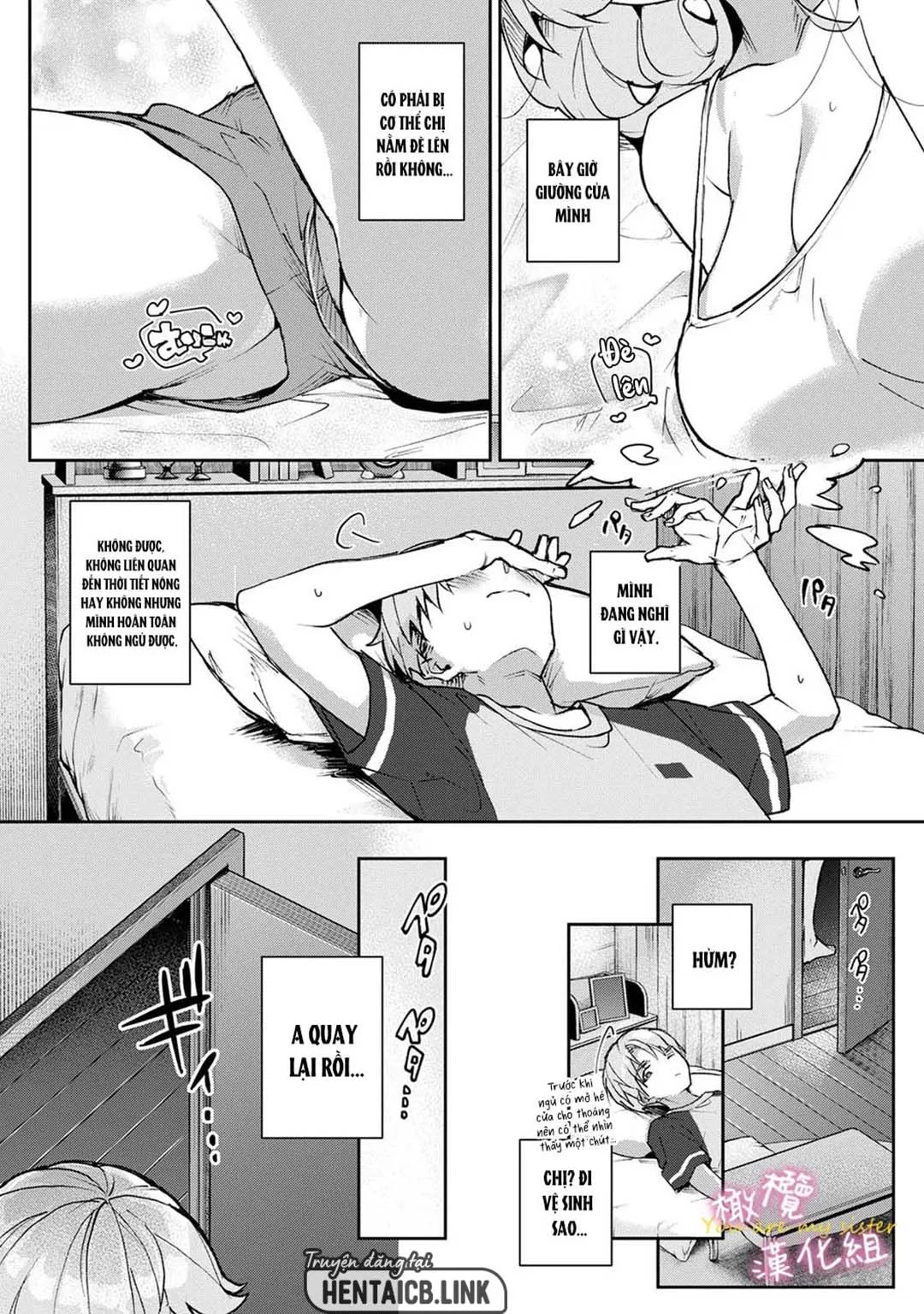 HentaiVN.net - Ảnh 12 - Chúng Tôi Là Tù Nhân Của Chị Gái - Ch. 3A